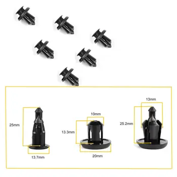 100Pcs 10mm Hole Car Fastener Bumper Clips Fender Push Rivets Retainer Fasteners New And High Quality
100Pcs 10mm Hole Car Fastener Bumper Clips Fender Push Rivets Retainer Fasteners New And High Quality