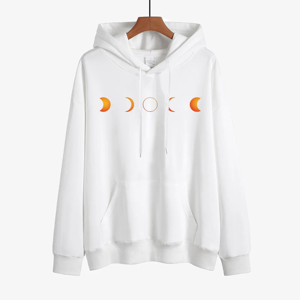Cartoon Solar eclipse Pattern Print Hoodies Harajuku Long sleeve Women's sweatshirt 2020 Oversized Loose Fashion Free Shipping
Cartoon Solar eclipse Pattern Print Hoodies Harajuku Long sleeve Women's sweatshirt 2020 Oversized Loose Fashion Free Shipping