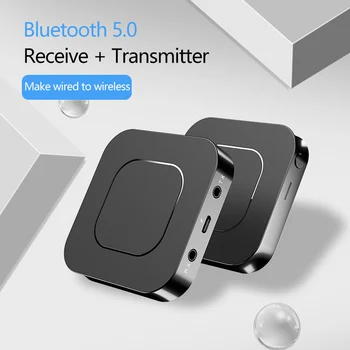 The new Bluetooth transmitter and receiver combo 3.5mm Bluetooth 5.0 audio receiver transmitter adapter
The new Bluetooth transmitter and receiver combo 3.5mm Bluetooth 5.0 audio receiver transmitter adapter