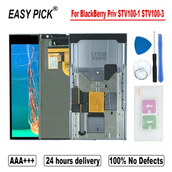 For BlackBerry Priv STV100-1 STV100-3 STV100-4 STV100-2 LCD Display Touch Screen Digitizer Assembly For BB Priv LCD Screen
For BlackBerry Priv STV100-1 STV100-3 STV100-4 STV100-2 LCD Display Touch Screen Digitizer Assembly For BB Priv LCD Screen
