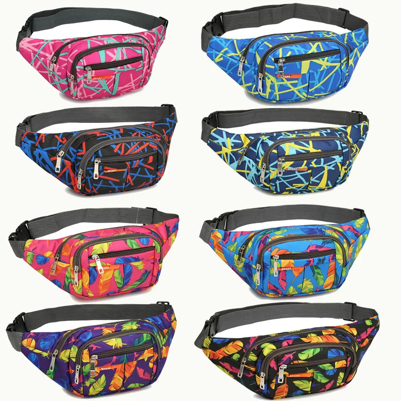 2019 Men And Women Colorful Printed Waist Bag Nylon Waterproof Fashion Fanny Pack Chest Bag Large-capacity Mobile Bag For Travel 
2019 Men And Women Colorful Printed Waist Bag Nylon Waterproof Fashion Fanny Pack Chest Bag Large-capacity Mobile Bag For Travel