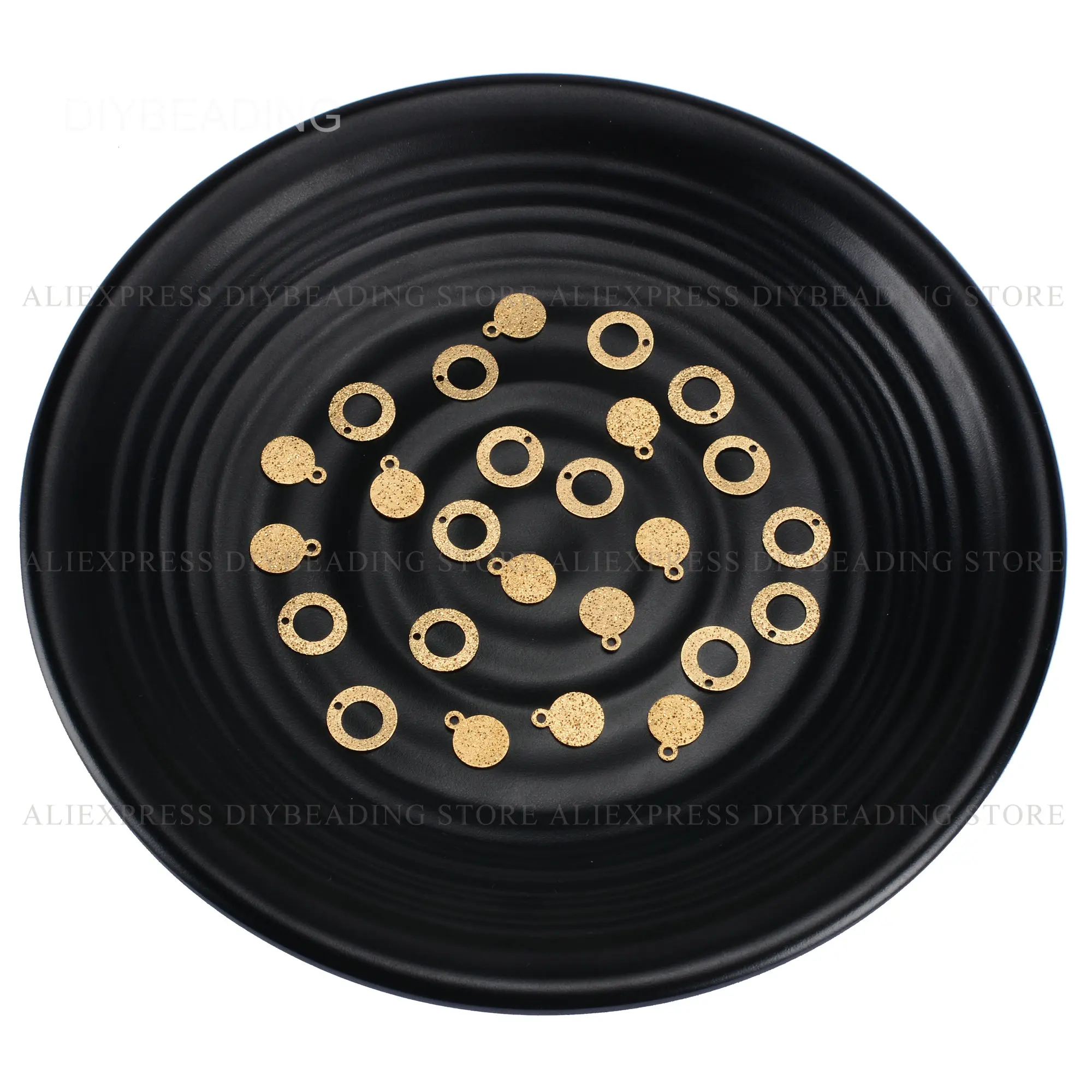 100-1000 Pcs Brass Finding for Jewelry Making Hollow/ Solid Circle Disc Pendant Component Bulk Wholesale (Double Side Stardust)
100-1000 Pcs Brass Finding for Jewelry Making Hollow/ Solid Circle Disc Pendant Component Bulk Wholesale (Double Side Stardust)