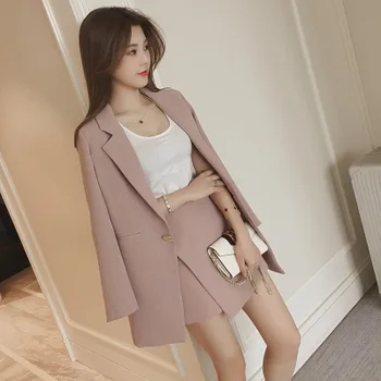 Women's Set Blazer Suit Long Sleeve Striped Jacket Coat + Tops+shorts Office Ladies Blazers Suit Set Fashion Casual Three Pieces
Women's Set Blazer Suit Long Sleeve Striped Jacket Coat + Tops+shorts Office Ladies Blazers Suit Set Fashion Casual Three Pieces
