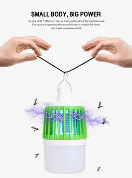USB Electric Outdoor Mosquito Killer Lamp Camping Light LED Electric Fly Insect Light Trap Lamp Catcher For Home Outdoor
USB Electric Outdoor Mosquito Killer Lamp Camping Light LED Electric Fly Insect Light Trap Lamp Catcher For Home Outdoor