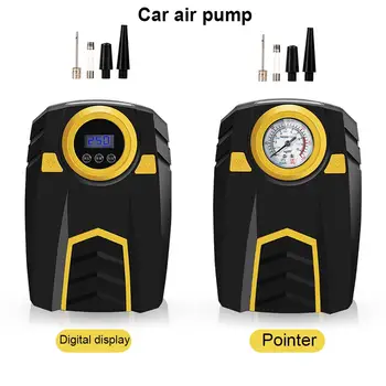 Portable 12V Car Air Compressor Digital Tire Inflator Air Pump 150 PSI Auto Air Pump LED Light Tire Pump For Car Motorcycle 
Portable 12V Car Air Compressor Digital Tire Inflator Air Pump 150 PSI Auto Air Pump LED Light Tire Pump For Car Motorcycle