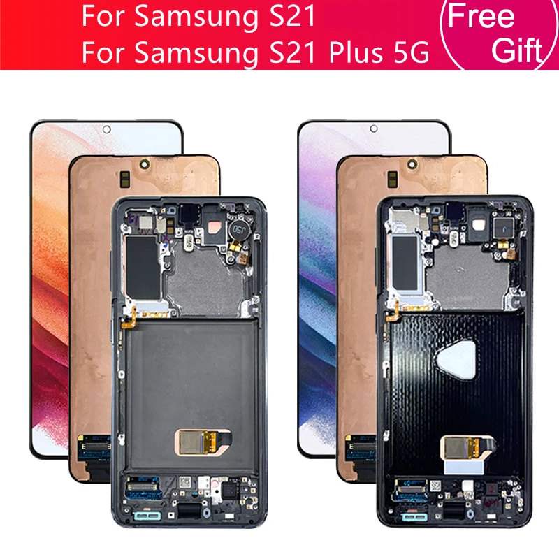 ЖК-дисплей для Samsung Galaxy S21, G990F, сенсорный экран, дигитайзер в сборе для SAMSUNG S21 Plus 5G, ЖК-дисплей, G996, G991, замена
ЖК-дисплей для Samsung Galaxy S21, G990F, сенсорный экран, дигитайзер в сборе для SAMSUNG S21 Plus 5G, ЖК-дисплей, G996, G991, замена