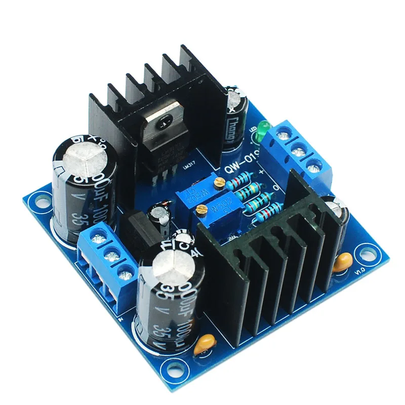 LM317 LM337 Positive and Negative Dual Power Adjustable Power Supply Board Diy Kit
LM317 LM337 Positive and Negative Dual Power Adjustable Power Supply Board Diy Kit