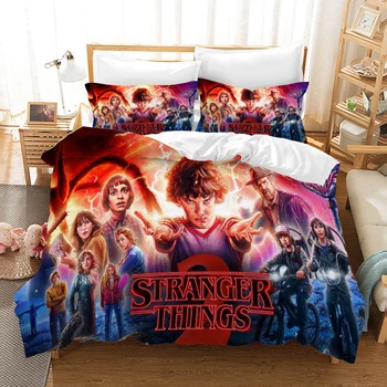Stranger Things Bedding Set Duvet Covers Twin Queen King Double Comforter Bedding Sets Bedclothes Bed Linen Bed Set(No Sheet)
Stranger Things Bedding Set Duvet Covers Twin Queen King Double Comforter Bedding Sets Bedclothes Bed Linen Bed Set(No Sheet)