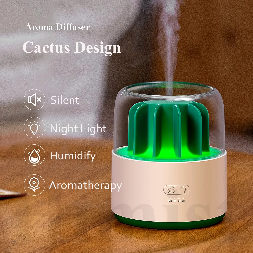 HOT Cactus Aroma Diffuser Air Humidifier with Wram Lamp Ultrasonic Cool Mist Aromatherapy Essential oil Difusor Humidificador
HOT Cactus Aroma Diffuser Air Humidifier with Wram Lamp Ultrasonic Cool Mist Aromatherapy Essential oil Difusor Humidificador