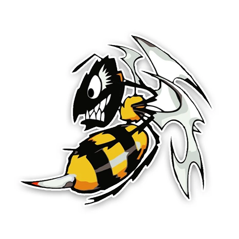 Personality Cartoon Angry Hornets Colored Car Sticker Motorcycle Accessories Superior Quality Vinyl Decals Waterproof PVC
Personality Cartoon Angry Hornets Colored Car Sticker Motorcycle Accessories Superior Quality Vinyl Decals Waterproof PVC