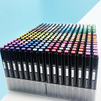 TouchFive 168 Colors Alcohol Markers Set Dual Tip Sketch Marker Pen Coloring Feutre Alcool Drawing Brush Pen Anime Art Supplies
TouchFive 168 Colors Alcohol Markers Set Dual Tip Sketch Marker Pen Coloring Feutre Alcool Drawing Brush Pen Anime Art Supplies