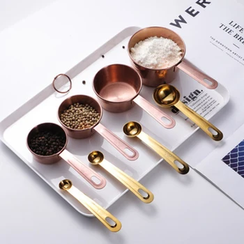 Full Stainless Steel Measuring Cup Spoon Kitchen Baking Cooking Tool Set US Standard Notation Kitchen Tools
Full Stainless Steel Measuring Cup Spoon Kitchen Baking Cooking Tool Set US Standard Notation Kitchen Tools