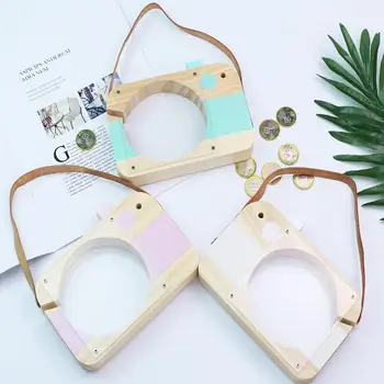 Money Box ins Nordic Style Wooden Money Storage Boxes Coin Storage Cans Cute Camera Shape Transparent Piggy Bank Party Decor
Money Box ins Nordic Style Wooden Money Storage Boxes Coin Storage Cans Cute Camera Shape Transparent Piggy Bank Party Decor