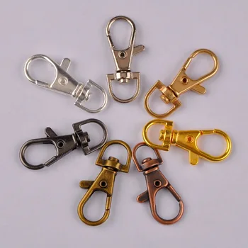 200piece Swivel Lobster Clasp Hooks Keychains Split Key Ring Connector For Bag Belt Dog Chains DIY Jewelry Making Findings
200piece Swivel Lobster Clasp Hooks Keychains Split Key Ring Connector For Bag Belt Dog Chains DIY Jewelry Making Findings