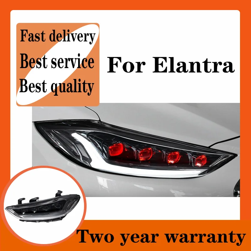 Car Styling for Hyundai Elantra Headlights 2016-2020 LED Headlight DRL Head Lamp Led Projector Automotive Accessories
Car Styling for Hyundai Elantra Headlights 2016-2020 LED Headlight DRL Head Lamp Led Projector Automotive Accessories