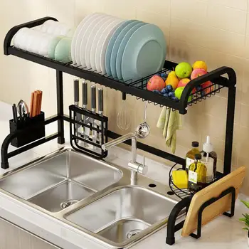 Stainless Steel Storage Rack, Bowl Rack, Sink, Dish, Dish, Dish, Drain Rack, Multifunctional Kitchen Shelf
Stainless Steel Storage Rack, Bowl Rack, Sink, Dish, Dish, Dish, Drain Rack, Multifunctional Kitchen Shelf