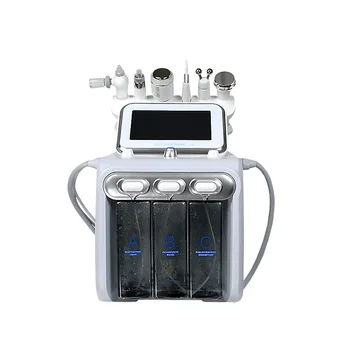 6 in 1 Small Bubble Skin Care Tool Hydro Aqua Peeling Oxygen Facial Cleaning Massage Machine for Face Lifting Skin Rejuvenation
6 in 1 Small Bubble Skin Care Tool Hydro Aqua Peeling Oxygen Facial Cleaning Massage Machine for Face Lifting Skin Rejuvenation