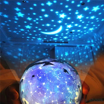 

New universe baby kindergarten lights birthday gift led night light LED night light starry sky magic stars moon planet projector