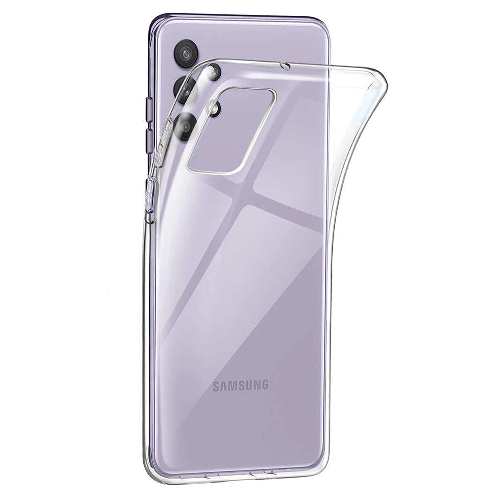 Силиконовый прозрачный чехол для Samsung Galaxy A52 A51 A50 A32 A31 A30 A72 A71 A70 A40 A60 A41 A22 A21 A20