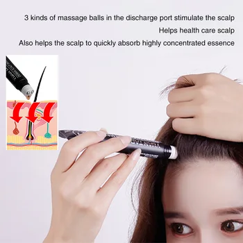 20ml Hair Growth Serum Roll-on Dense Ginger Extract Scalp Intensive With Massager Natural Nourishing Anti Loss Moisturizing Home
20ml Hair Growth Serum Roll-on Dense Ginger Extract Scalp Intensive With Massager Natural Nourishing Anti Loss Moisturizing Home