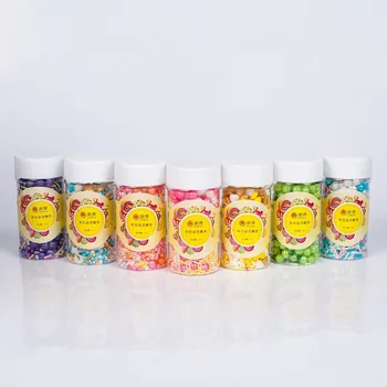 85g sugar sprinkle candy ball colorful lollipop food coloring decoration tool baking cake fudge pastry tool cake bowler hat 
85g sugar sprinkle candy ball colorful lollipop food coloring decoration tool baking cake fudge pastry tool cake bowler hat