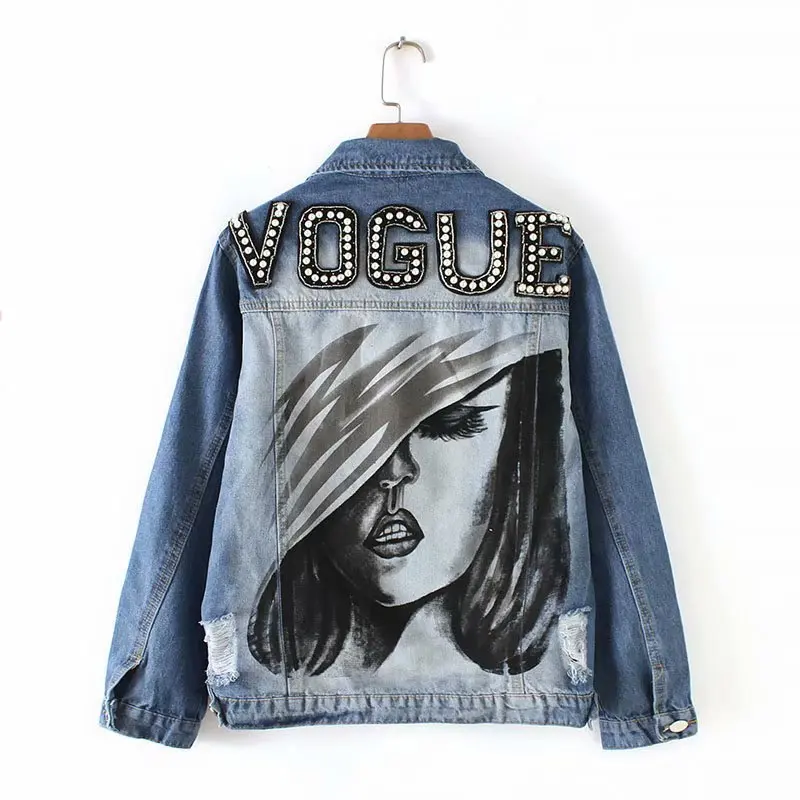 B5478-Western Style WOMEN'S Dress 2019 Spring New Style Fold-down Collar Beauty Beads Cowboy Jacket Women's
B5478-Western Style WOMEN'S Dress 2019 Spring New Style Fold-down Collar Beauty Beads Cowboy Jacket Women's