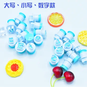 26 Uppercase and Lowercase Lettered with Numbers Cookie Spring by Pressing Die Fondant Cake Printed Pressing Die Cutter Baking T
26 Uppercase and Lowercase Lettered with Numbers Cookie Spring by Pressing Die Fondant Cake Printed Pressing Die Cutter Baking T