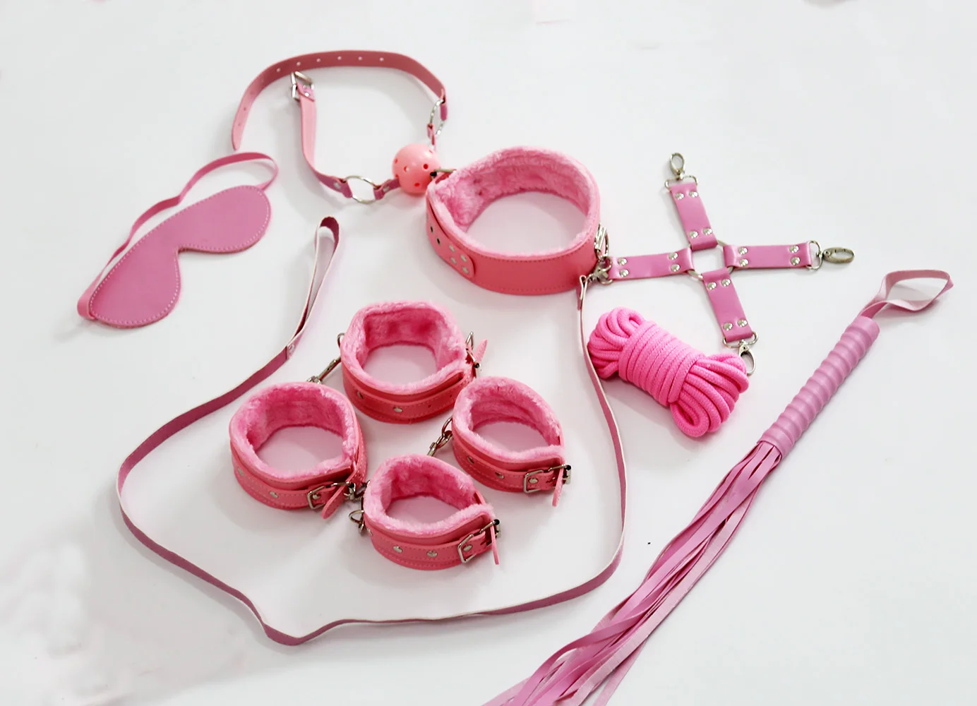 Комплект для фиксации Pipedream Passion Bondage Kit, розовый 3000008070 - PipeDream - Наборы для фиксации - Купить