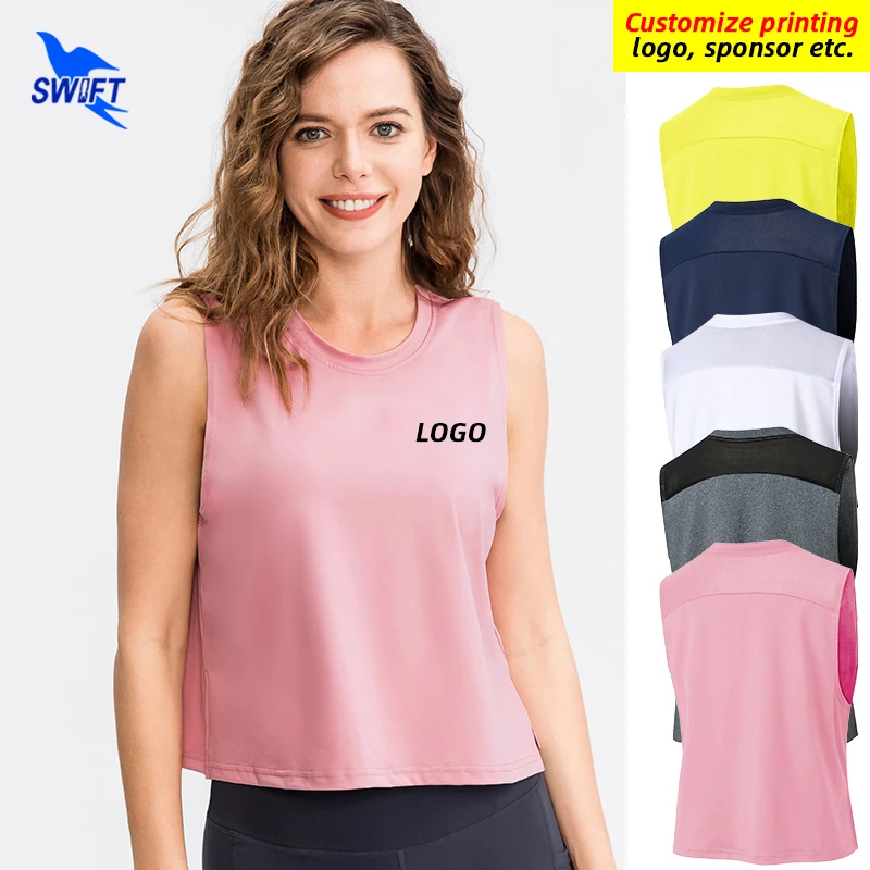 NEW Mesh Patchwork Breathable Sleeveless Running Shirt Women Quick Dry Loose Gym Fitness T-Shirts Sportswear Yoga Vest Customize
NEW Mesh Patchwork Breathable Sleeveless Running Shirt Women Quick Dry Loose Gym Fitness T-Shirts Sportswear Yoga Vest Customize