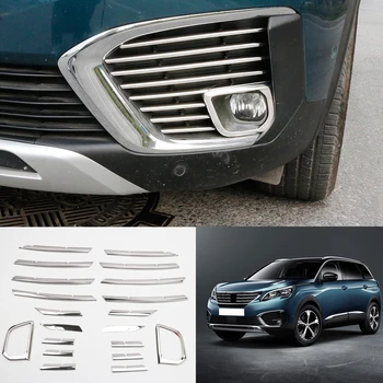 Car-Styling ! Accessories Front Fog Light Lamp Decoration Stripe Cover Trim 20pcs for Peugeot 5008 2017-2019
Car-Styling ! Accessories Front Fog Light Lamp Decoration Stripe Cover Trim 20pcs for Peugeot 5008 2017-2019