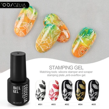 COSCELIA New 7ML Nail Art Gel Polish Stamping Gel Make Printing Natural Resin Varnish For Nails Salon All For Manicure
COSCELIA New 7ML Nail Art Gel Polish Stamping Gel Make Printing Natural Resin Varnish For Nails Salon All For Manicure