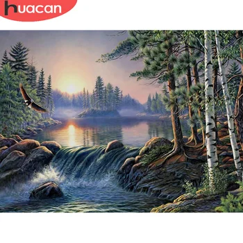 HUACAN 5D Full Square Round Diamond Embroidery Sunset Diamond Painting Landscape Mosaic Tree Home Decor Gift
HUACAN 5D Full Square Round Diamond Embroidery Sunset Diamond Painting Landscape Mosaic Tree Home Decor Gift