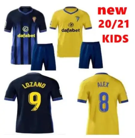 

2020 2021 CadizES soccer jerseys CADIZ CF SHIRT 20 21 LOZANO ALEX Bodiger Juan Cala CAMISETA A LIGA MEN + KIDS Football shirts
