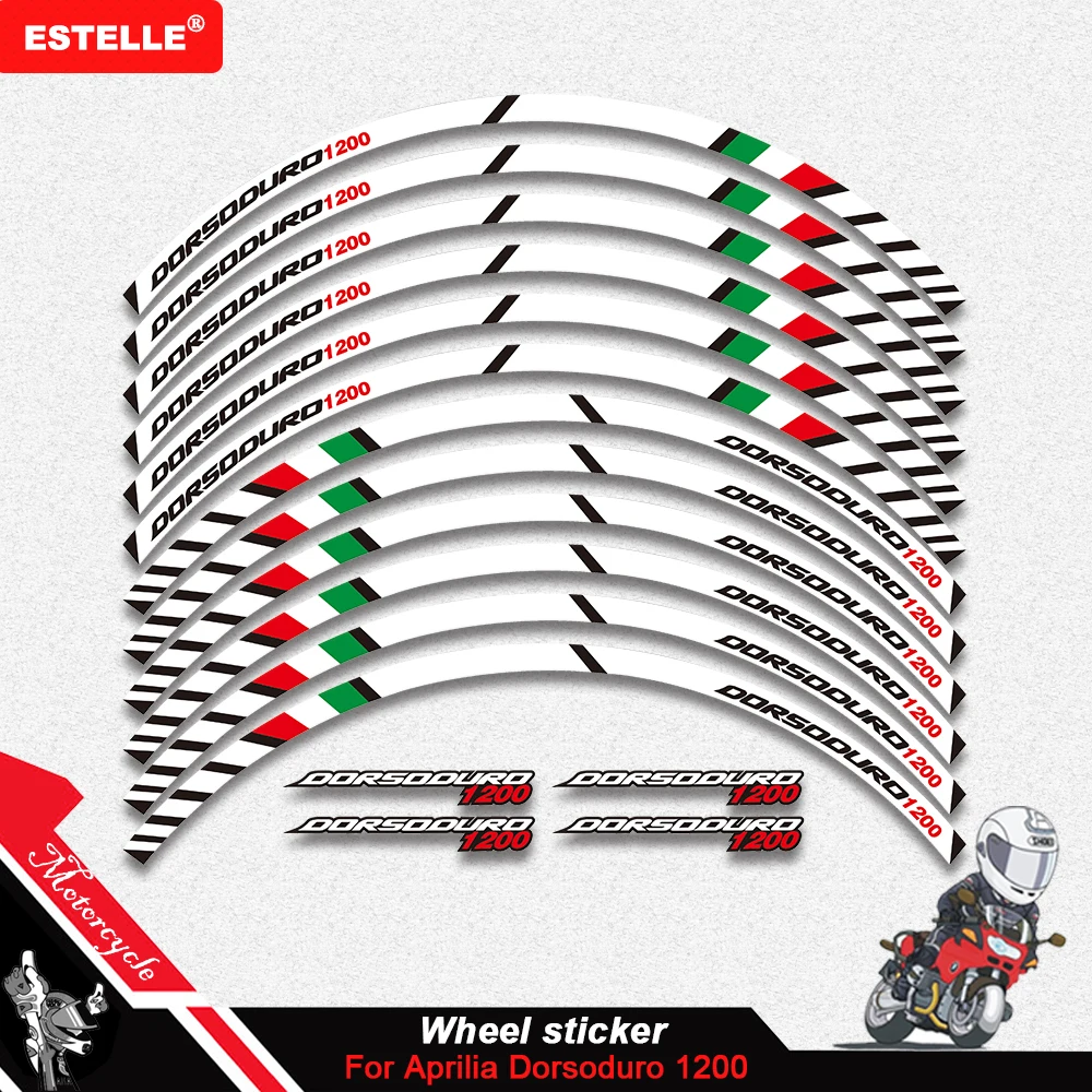 12 X Толстые края внешний обод наклейка полоса колесные наклейки для APRILIA Dorsoduro 1200 17''
12 X Толстые края внешний обод наклейка полоса колесные наклейки для APRILIA Dorsoduro 1200 17''
