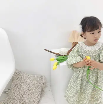 2020 new girls printed dress summer cotton fashion girls dresses 2-7 years HV179 
2020 new girls printed dress summer cotton fashion girls dresses 2-7 years HV179