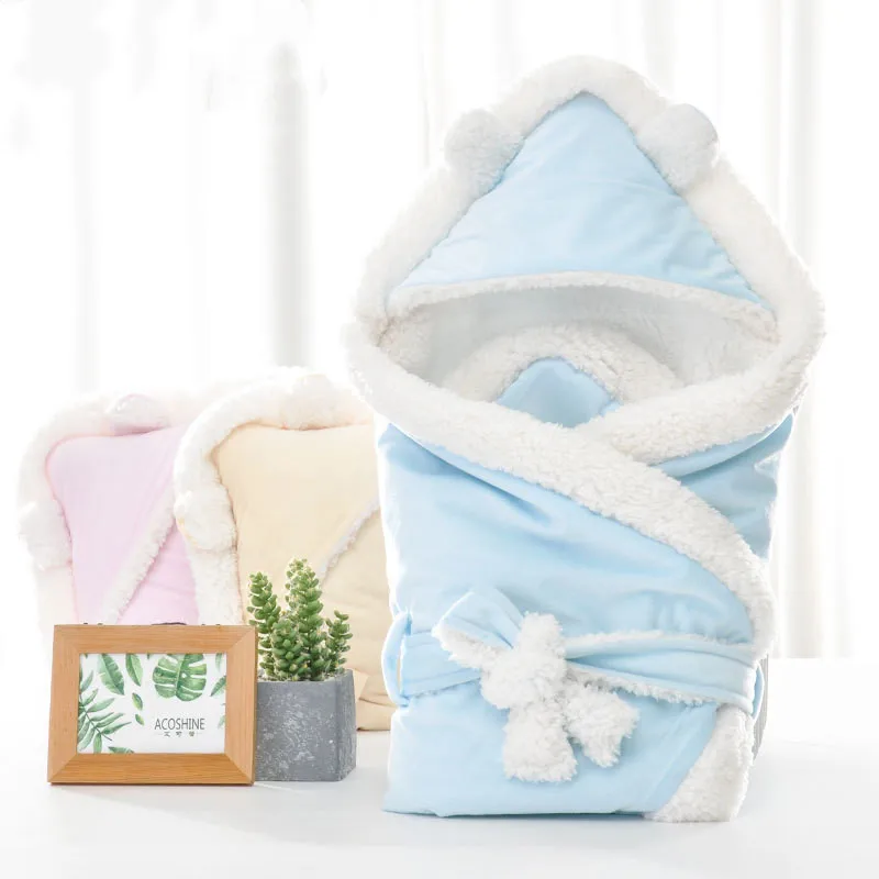 

Solid Soft Newborns Swaddle Wrap Baby Sleeping Bag Infant Envelope Baby Sleeping Bag Stroller Sleeping Bag Kids Sack Blanket