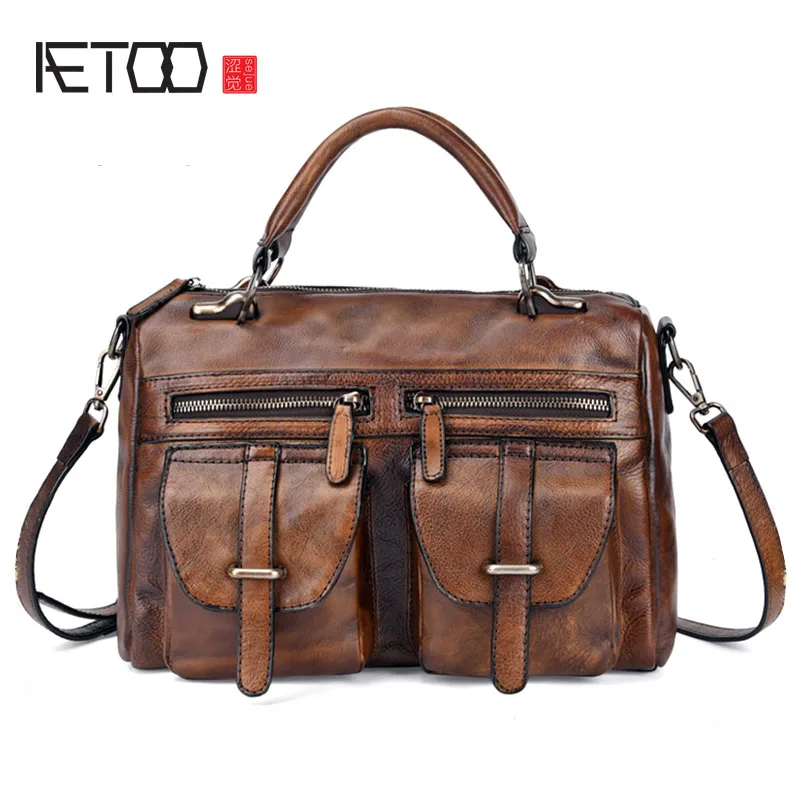 BJYL Retro Postman Bag, hand-held crossbody bag, Lady head cowhide shoulder bag, tree paste leather leather woman bag
BJYL Retro Postman Bag, hand-held crossbody bag, Lady head cowhide shoulder bag, tree paste leather leather woman bag