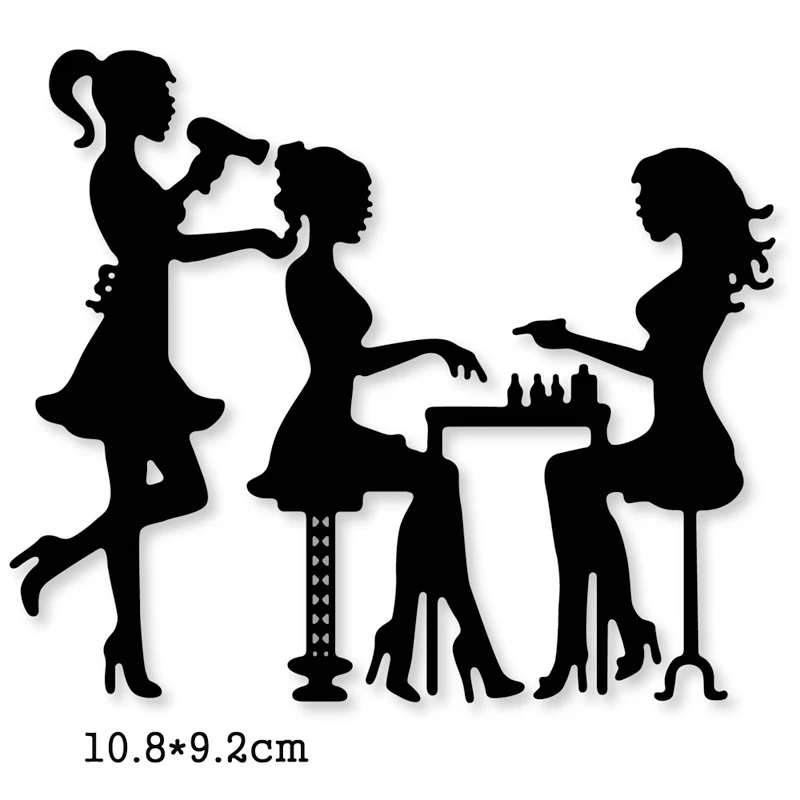 2020 new metal dies Girl Nail Art Haircut Cutting Dies Stencils dies for Scrapbooking DIY Album Paper Card Making Embossing Dies
2020 new metal dies Girl Nail Art Haircut Cutting Dies Stencils dies for Scrapbooking DIY Album Paper Card Making Embossing Dies