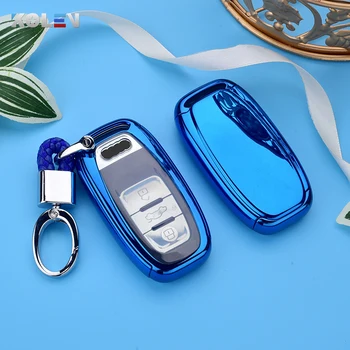 Plating TPU+PC Car Remote Key Case Cover For Audi A4 A5 A6 A7 A8 B7 B8 Q3 Q5 Q7 S5 S7 R8 TT RS5 Auto Key Protection Shell Shell
Plating TPU+PC Car Remote Key Case Cover For Audi A4 A5 A6 A7 A8 B7 B8 Q3 Q5 Q7 S5 S7 R8 TT RS5 Auto Key Protection Shell Shell