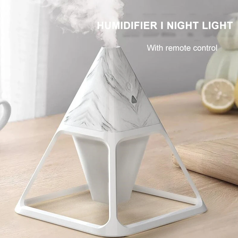 Mini Air Humidifier 140ML Ultrasonic Air Humidifier Aroma Essential Oil Diffuser USB Night Light Household Triangle Mist Maker
Mini Air Humidifier 140ML Ultrasonic Air Humidifier Aroma Essential Oil Diffuser USB Night Light Household Triangle Mist Maker