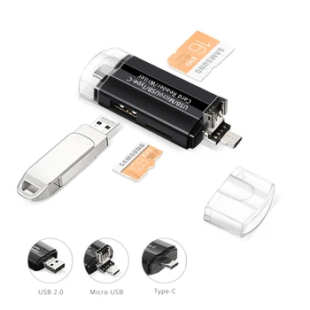 Keajor OTG USB Type-C SD TF Card Converter Adapter Fast Reader MacBook Computer Phone Support USB 2.0 Micro usb Type-c Connecter
Keajor OTG USB Type-C SD TF Card Converter Adapter Fast Reader MacBook Computer Phone Support USB 2.0 Micro usb Type-c Connecter