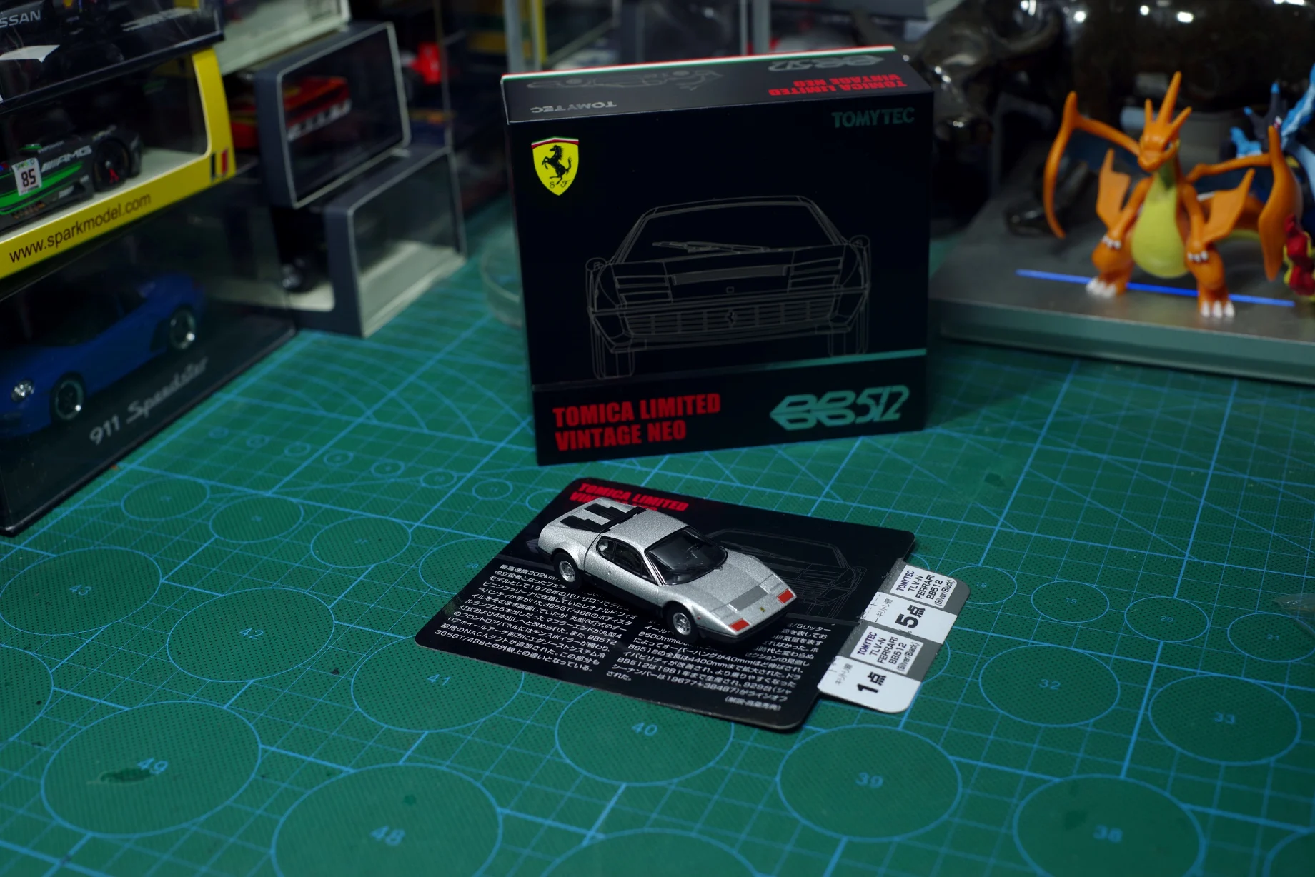 TOMY Tomica tomytec 1/64 TLV-NEO FERRARI 512BBI Collect die casting alloy car models
TOMY Tomica tomytec 1/64 TLV-NEO FERRARI 512BBI Collect die casting alloy car models