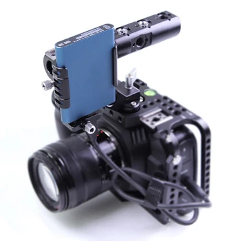 Screw Clip Accessories Camera SSD Holder Mount Bracket BMPCC 4K Aluminum Alloy Cold Shoe Tool Cable Clamp Fixing For Samsung T5
Screw Clip Accessories Camera SSD Holder Mount Bracket BMPCC 4K Aluminum Alloy Cold Shoe Tool Cable Clamp Fixing For Samsung T5