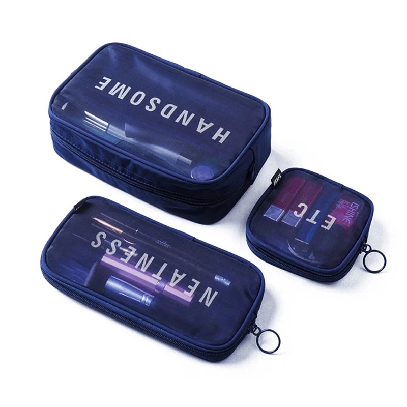 3pcs Breathable Cosmetic Mesh Bag case Travel Organizer set Pouch Portable Toiletry Storage Bag
3pcs Breathable Cosmetic Mesh Bag case Travel Organizer set Pouch Portable Toiletry Storage Bag