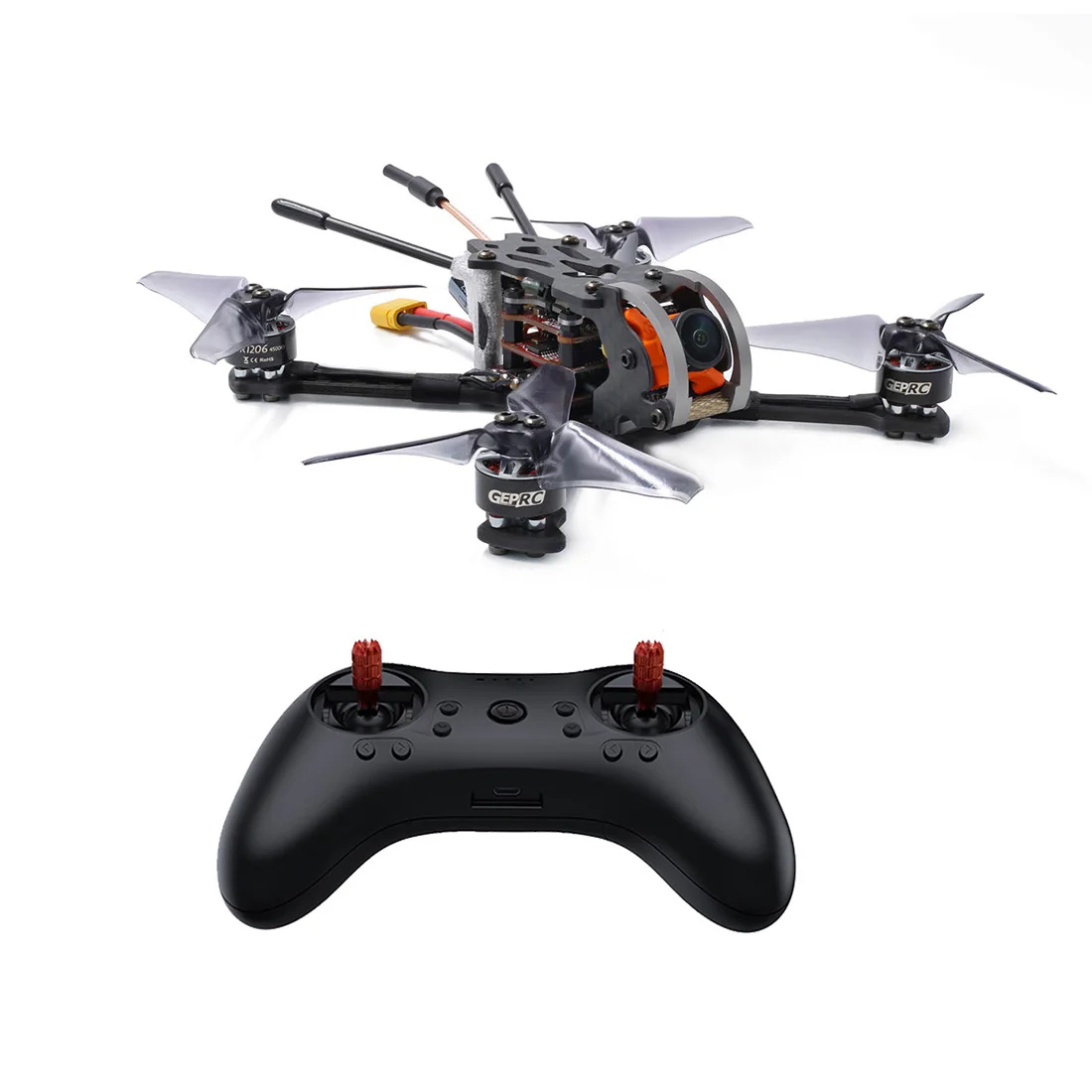 GEPRC Phoenix3 GEP-PX3 140mm Wheelbase F4 Flight Control 3 Inch FPV Racing Drone RTF W/ T8S Remote Controller 1206 4500KV Motor
GEPRC Phoenix3 GEP-PX3 140mm Wheelbase F4 Flight Control 3 Inch FPV Racing Drone RTF W/ T8S Remote Controller 1206 4500KV Motor