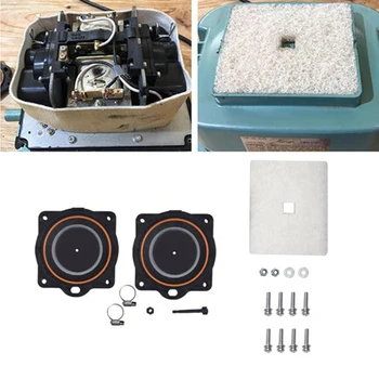19Pcs/Set Air Valves Filter Element Screw Hose Clamp Washer FOR HIBLOW HP-80 HP-60 AIR PUMP DIAPHRAGM REBUILD REPAIR KIT
19Pcs/Set Air Valves Filter Element Screw Hose Clamp Washer FOR HIBLOW HP-80 HP-60 AIR PUMP DIAPHRAGM REBUILD REPAIR KIT