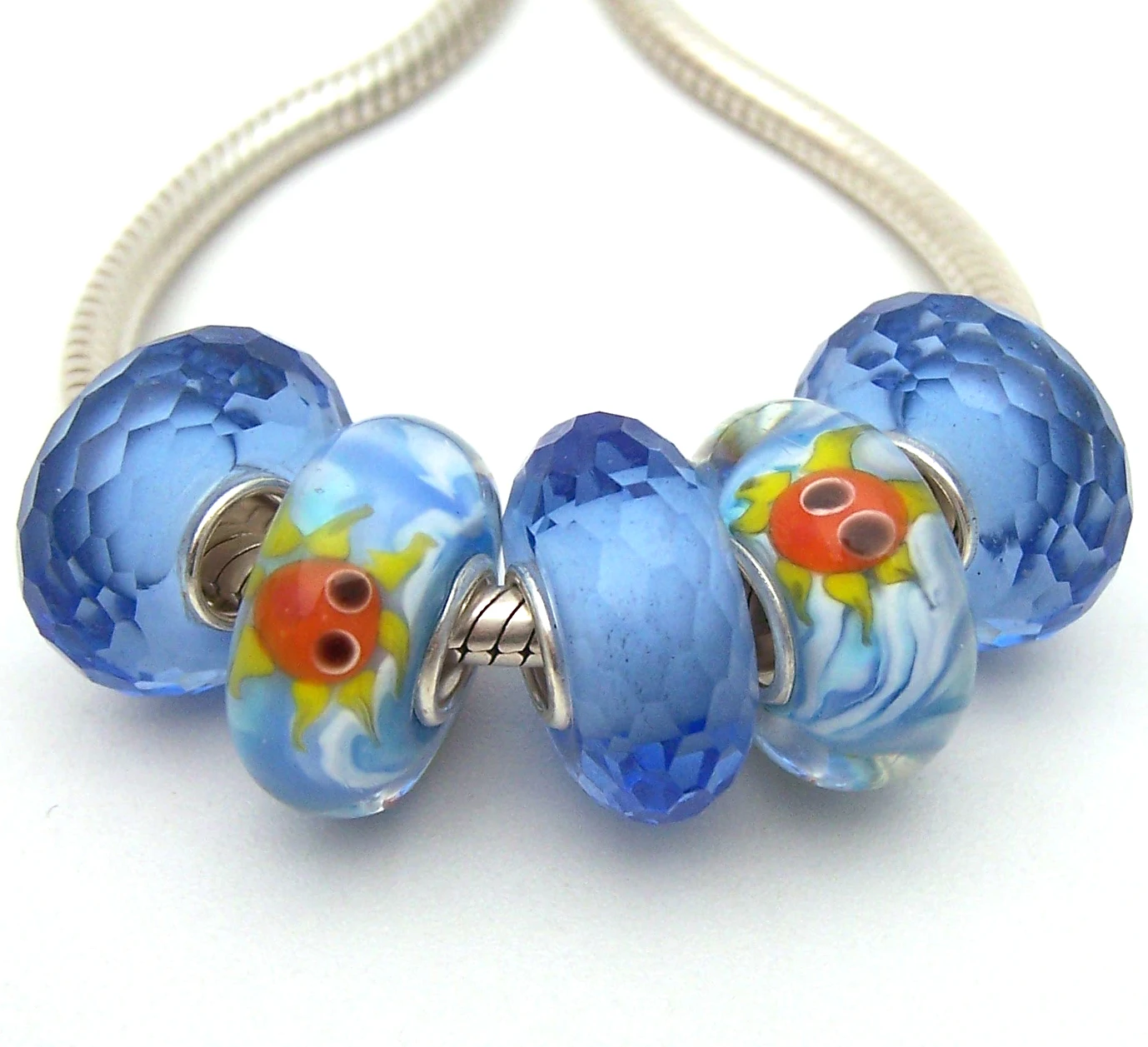 YG182 5X 100% Authenticity S925 Sterling Silver Beads Murano Glassbeads beads Fit European Charms Bracelet diy jewelry Lamp-work
YG182 5X 100% Authenticity S925 Sterling Silver Beads Murano Glassbeads beads Fit European Charms Bracelet diy jewelry Lamp-work