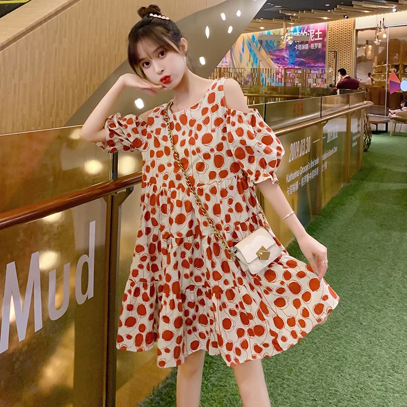 2019 New Style Maternity Clothes Loose-Fit Slimming off-Shoulder Petal Sleeve Polka Dot Printed Lactation Garment Dress
2019 New Style Maternity Clothes Loose-Fit Slimming off-Shoulder Petal Sleeve Polka Dot Printed Lactation Garment Dress