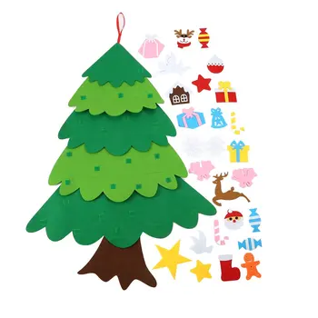 Handmade DIY Christmas Tree Customizable Christmas Decoration Three-dimensional Exquisite Felt Christmas Tree
Handmade DIY Christmas Tree Customizable Christmas Decoration Three-dimensional Exquisite Felt Christmas Tree