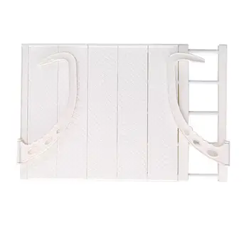 1pc Multifunction Balcony Drying Rack Adjustable Foldable Hanging Shelf Stainless Steel ABS Durable Clothes Shoes Storage Rack
1pc Multifunction Balcony Drying Rack Adjustable Foldable Hanging Shelf Stainless Steel ABS Durable Clothes Shoes Storage Rack